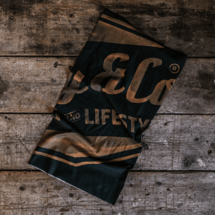 Green & Gold Diamond, Motorcycle Bandana