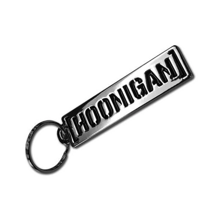 Hoonigan Censor Bar Logo Metal Keyring