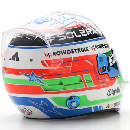 Mercedes AMG Petronas F1 Kimi Antonelli 2025 Season Livery 1/5 Scale Mini Helmet