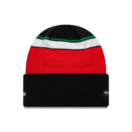 Aprilia Racing New Era Stripe Cuff Knit Beanie Hat 2026