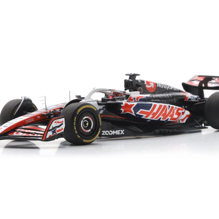 Haas F1 Team Spark Model Esteban Ocon USA GP 1/43 Scale Model Car 2025