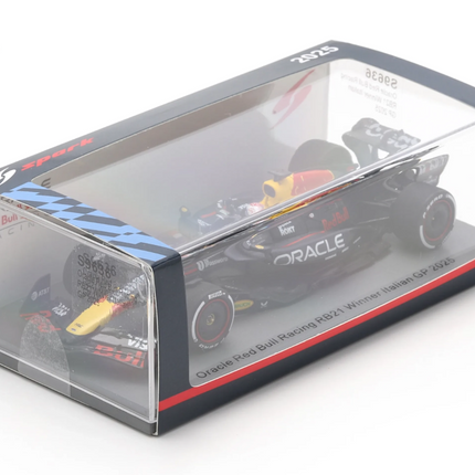Red Bull Racing F1 Team Spark Model Max Verstappen Italian GP 1/43 Scale Model Car 2025