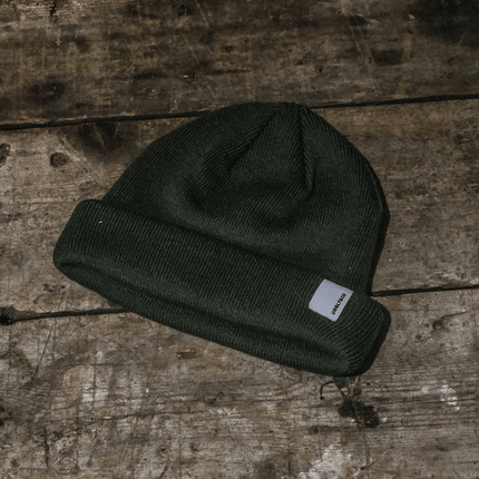 Olive 'Fisherman' Beanie