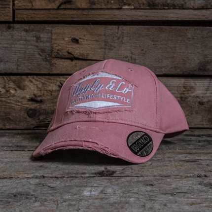 Washed Pink Diamond Vintage Baseball Cap