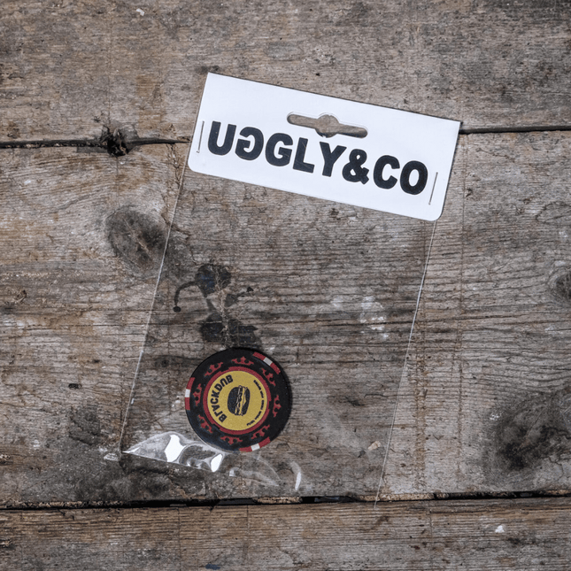 Burger Poker Chip
