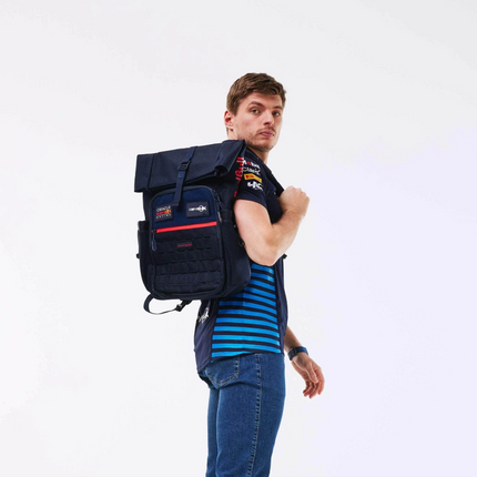 Red Bull Racing F1 Rolltop Backpack Rucksack 2024
