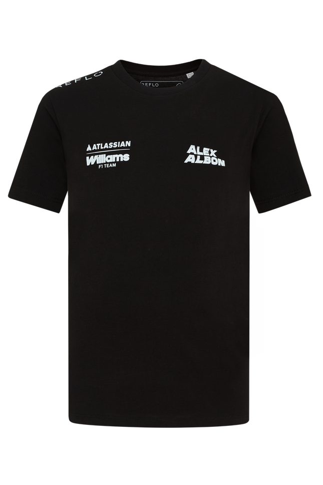 Williams Racing F1 Team X Reflo Alex Albon Drivers Kids T-Shirt