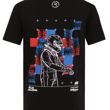 Williams Racing F1 Team X Reflo Alex Albon Drivers Kids T-Shirt