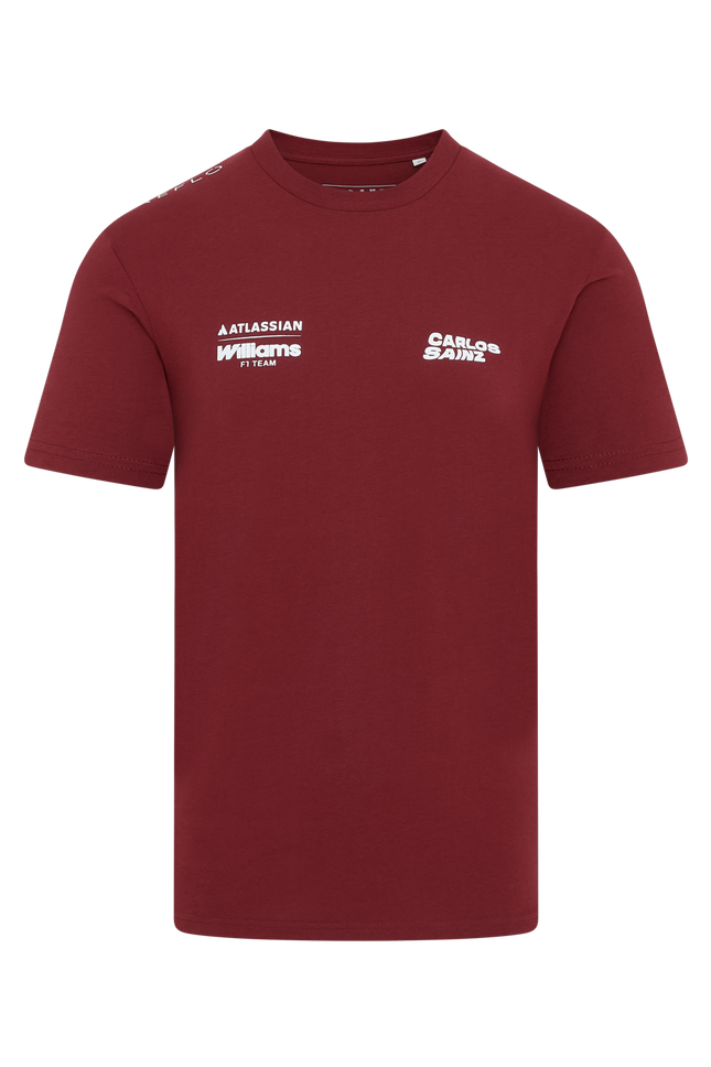 Williams Racing F1 Team X Reflo Carlos Sainz Drivers T-Shirt