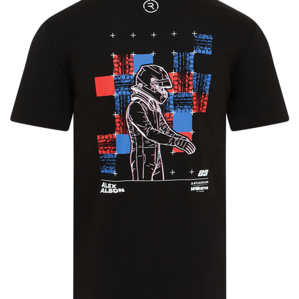 Williams Racing F1 Team X Reflo Alex Albon Drivers T-Shirt