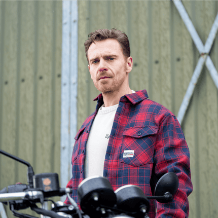 Heritage Red & Navy Flannel Shirt