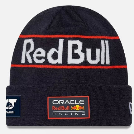 Red Bull Racing F1 Team New Era Max Verstappen Kids Beanie Hat 2025