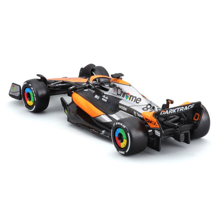 McLaren F1 Bburago Oscar Piastri 2023 1/43 Scale Model Car Silverstone Edition