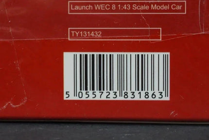 Toyota Gazoo Racing WEC TS050 Hybrid 2018 1500 Limited 1/43 Scale Model Racing Car