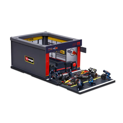 Red Bull Racing F1 Team Sergio Perez Burago Pit Pass Diorama Model Car