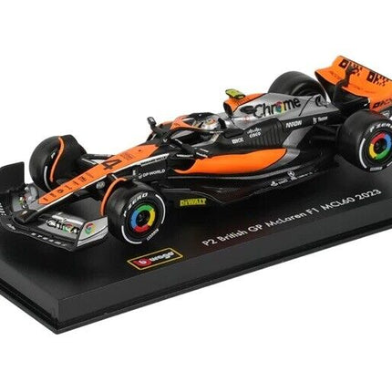 McLaren F1 Lando Norris 2023 1/43 Scale Model Car Silverstone Edition