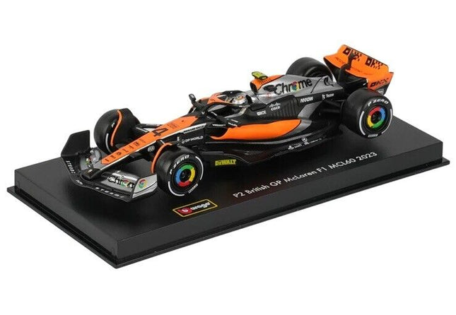 McLaren F1 Lando Norris 2023 1/43 Scale Model Car Silverstone Edition