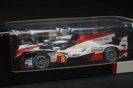 Toyota Gazoo Racing WEC TS050 Hybrid 2018 1500 Limited 1/43 Scale Model Racing Car