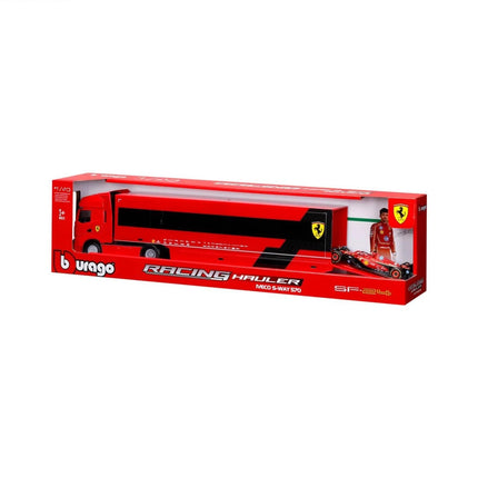 Ferrari F1 Team Burago Charles Leclerc Truck Car Transporter 1/43 Scale
