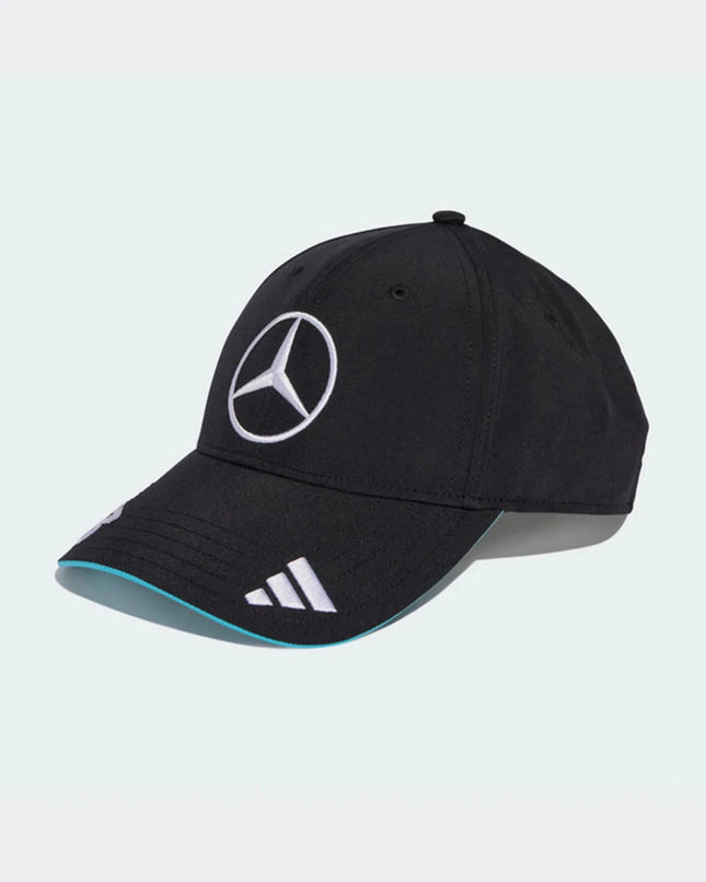 Mercedes AMG Petronas F1 Team 2025 Adidas George Russell Drivers Baseball Cap