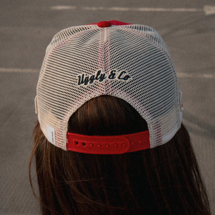 Smokin’ Red Label Diamond Trucker Hat