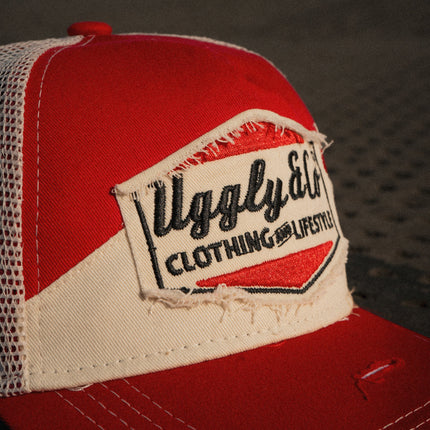 Smokin’ Red Label Diamond Trucker Hat