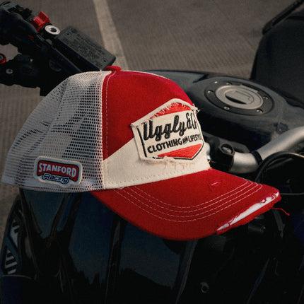 Smokin’ Red Label Diamond Trucker Hat