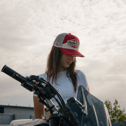 Smokin’ Red Label Diamond Trucker Hat