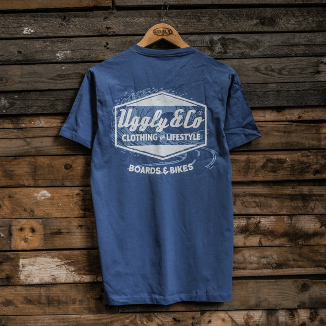 Blue Surf Diamond Tee
