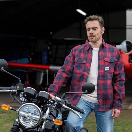 Heritage Red & Navy Flannel Shirt