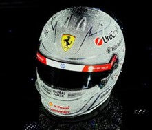 Pre Order Scuderia Ferrari F1 Team Looksmart Lewis Hamilton Las Vegas GP 1/5 Mini Helmet 2025