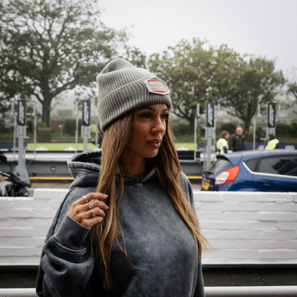 Grey Diamond Beanie