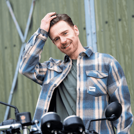 Denim Green & Cream Flannel Shirt