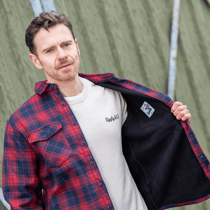 Heritage Red & Navy Flannel Shirt