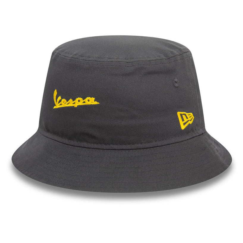 Vespa New Era Seasonal Dark Grey Bucket Hat Vantage97