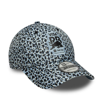 Visa Cash App Racing Bulls F1 Team New Era Leopard Print Baseball Cap