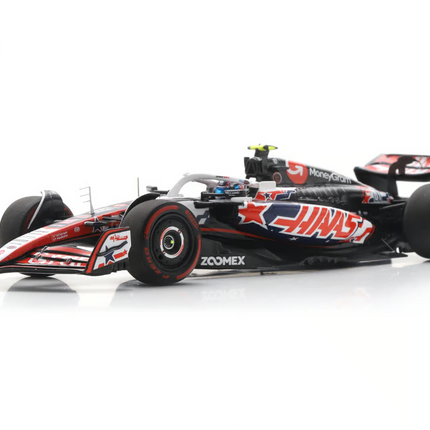 Haas F1 Team Spark Model Oliver Bearman USA GP 1/43 Scale Model Car 2025
