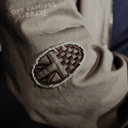 Green Flattrack Moto Shacket