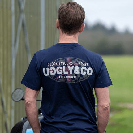 Navy Union Jack Tee