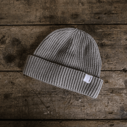 Grey 'Fisherman' Beanie