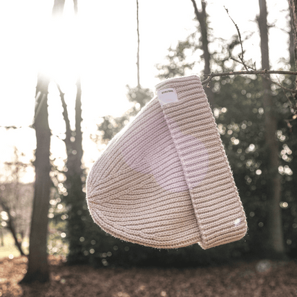 Beige 'Fisherman' Beanie