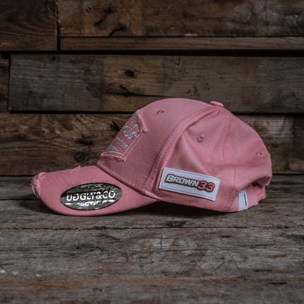 Washed Pink Diamond Vintage Baseball Cap