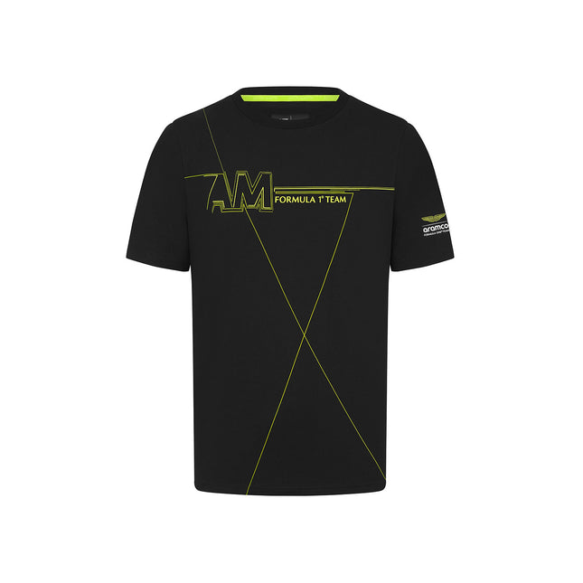 Aston Martin F1 Team Official Wireframe Graphic T-Shirt