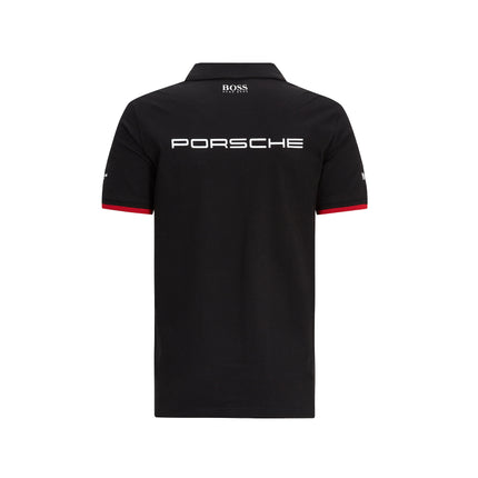 Porsche Motorsport Team Polo Shirt - Black