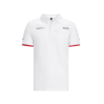 Porsche Motorsport Team Polo Shirt - White