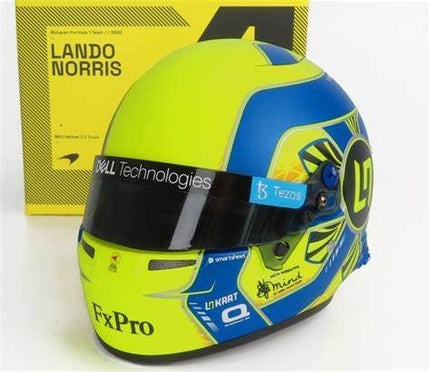 McLaren F1 Lando Norris 2022 1:2 Scale Mini Helmet