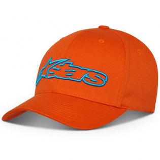 Alpinestars, Blaze Flexfit Hat, Baseball Cap, Orange