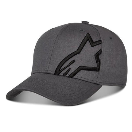 Alpinestars, Corp Snap 2 Hat, Baseball Cap, Charcoal