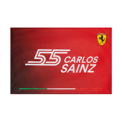 Scuderia Ferrari Carlos Sainz #55 Flag