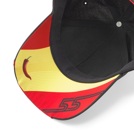 Scuderia Ferrari F1 2023 Team Carlos Sainz Baseball Cap
